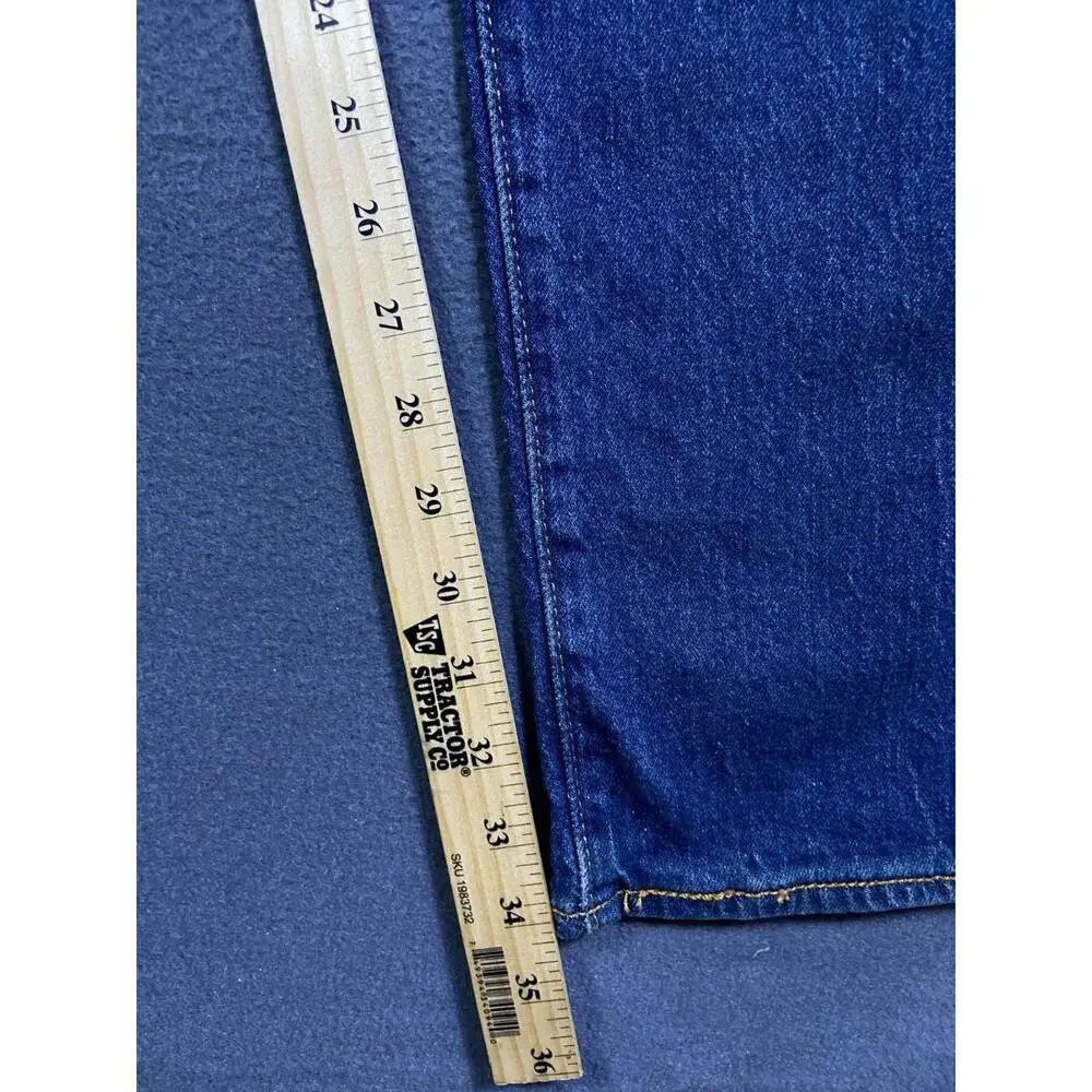 NEW Levi's 501 Jeans Blue 44x34 Blue Button Fly Straight Denim Deadstock Y2K NWT